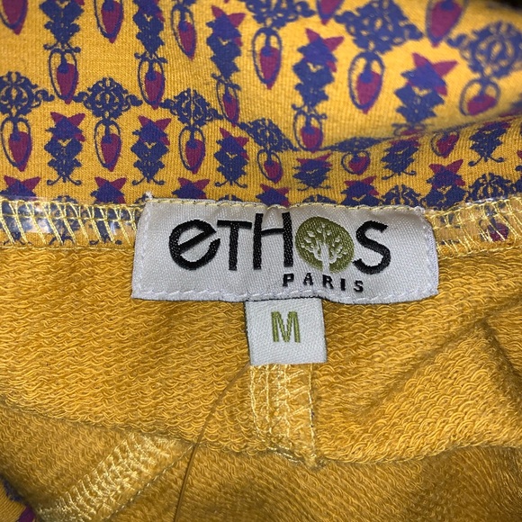 Ethos Paris Baroque Print Organic Cotton Skirt - Picture 4 of 7